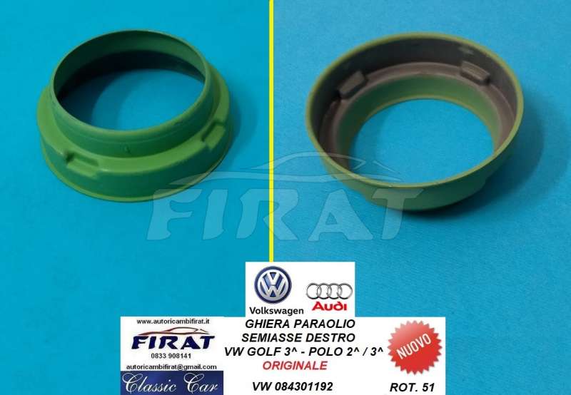 GHIERA PARAOLIO SEMIASSE VW GOLF 3^ - POLO 2^/3^ (084301192)